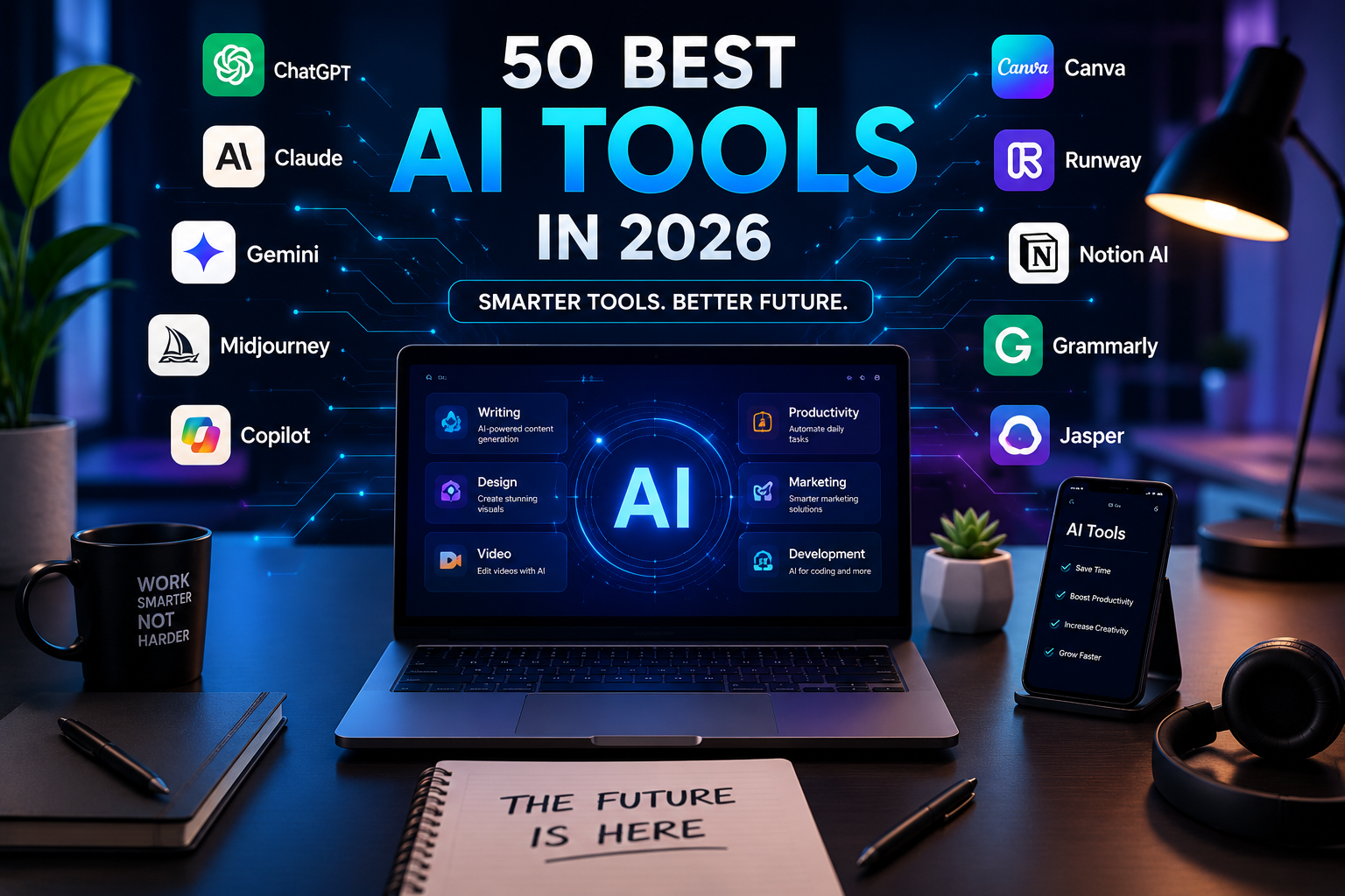 50 Best AI Tools Everyone Is Using in 2026 (Many Are Free)